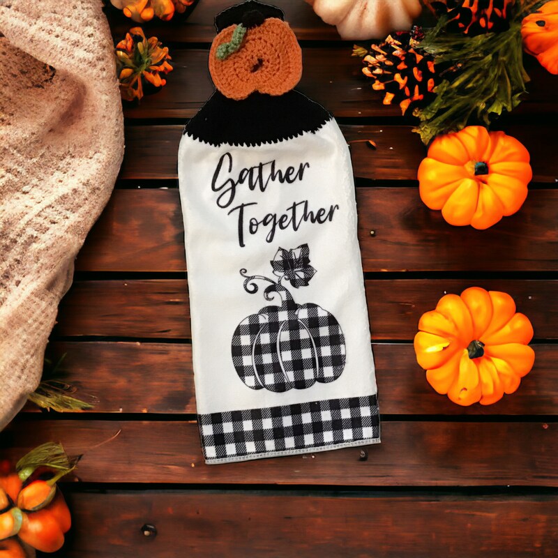 Decorative Thanksgiving Hanging Kitchen Towels (T16)